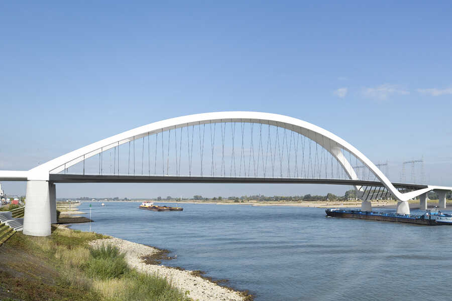 Oversteek - City Bridge Nijmegen