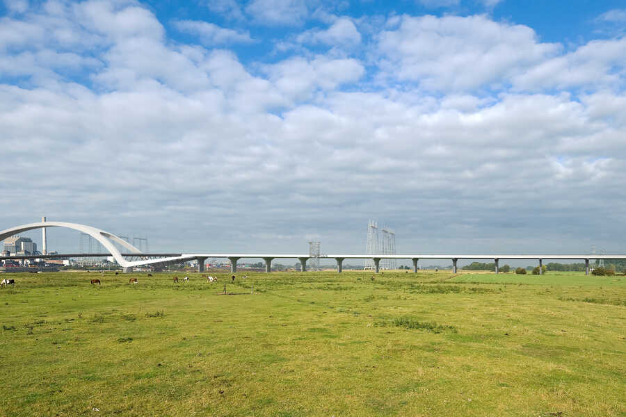 Oversteek - City Bridge Nijmegen