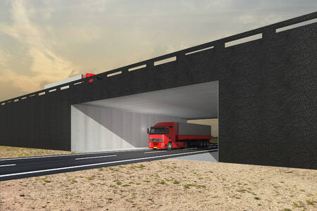Architectural Vision Coloradoviaduct  at Maasvlakte 2