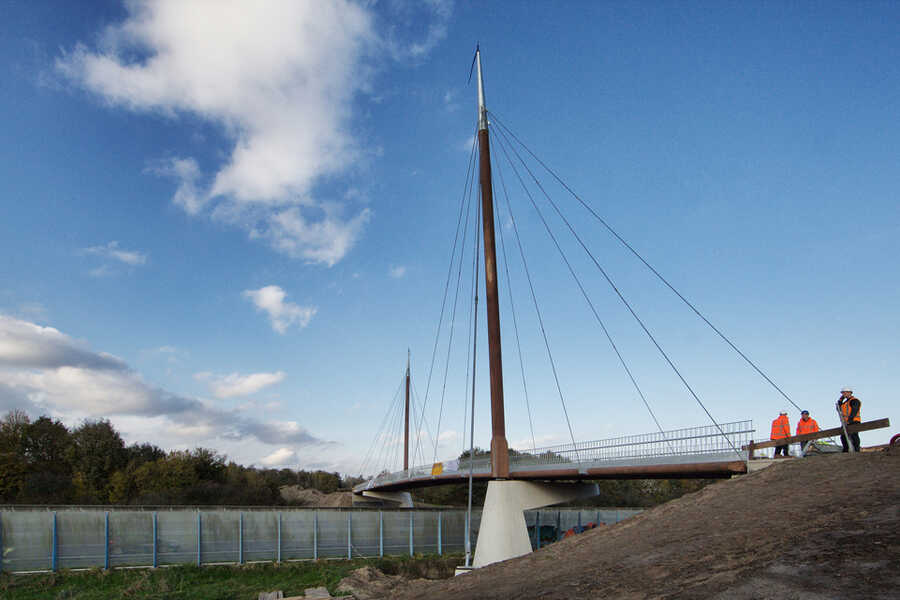 Cable-stayed bridge Harderwijk  
