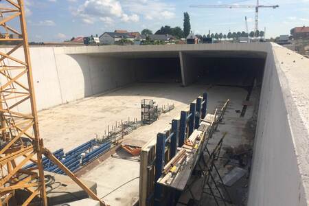 Construction A11 Brugge – Knokke progresses rapidly