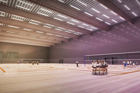 Sports centre, Leuven