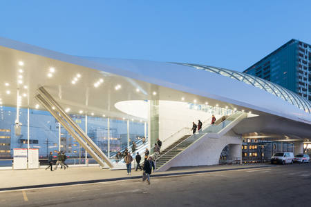 Lightrailstation The Hague awarded with European Steel Design Merit Award 2019